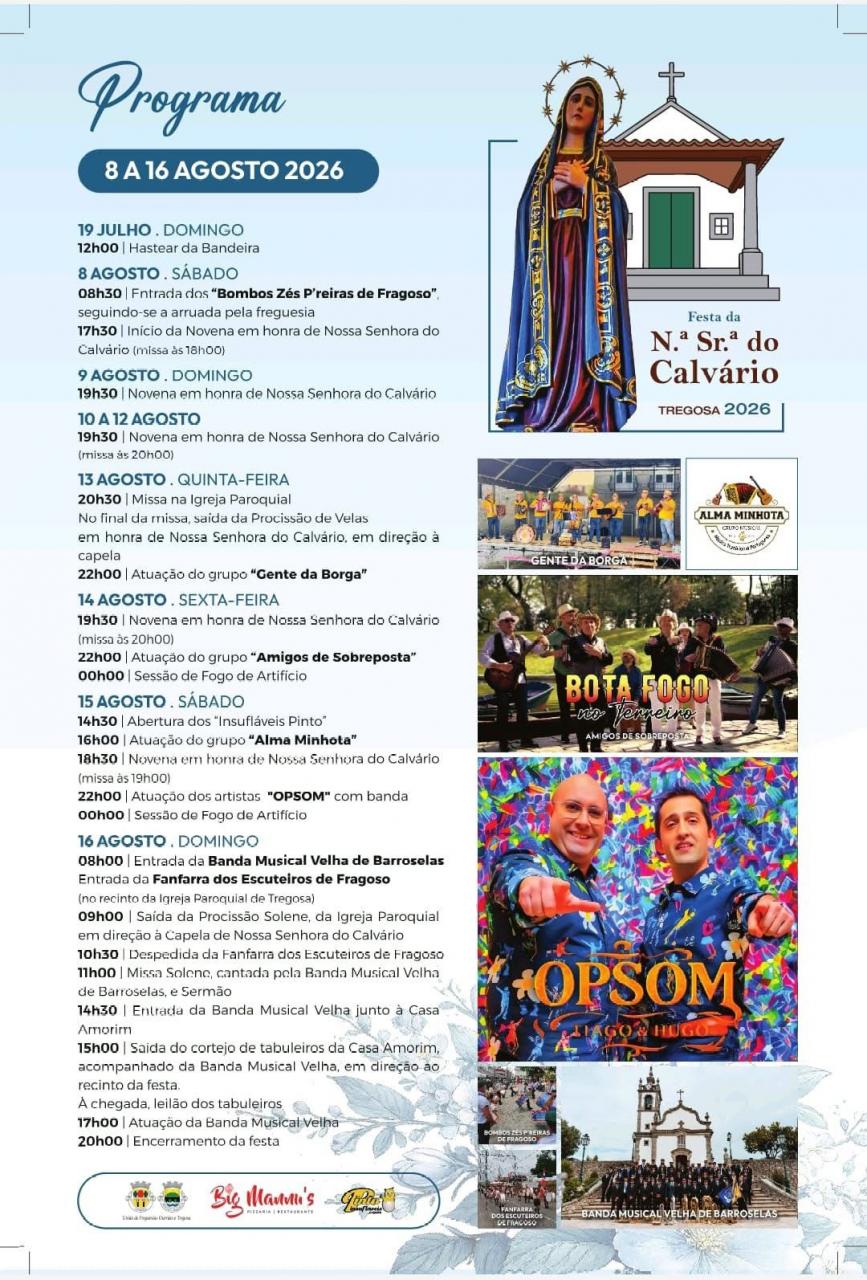 Festa em Honra da Sra. do Calv&aacute;rio